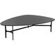 Kiernan 56 X 39.75 inch Black / Matte Black Coffee Table